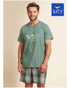MNS 719 A22 піжама чоловіча кор./рукав /шорти KEY
